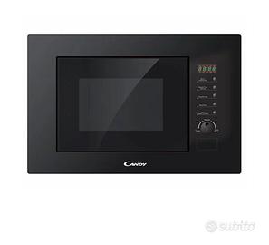 Micoonde candy vetro nero incasso