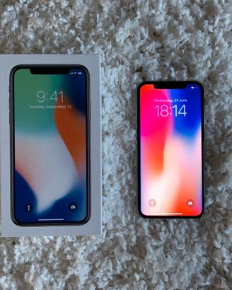 IPhone X 64Gb silver