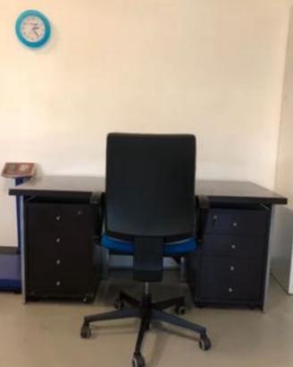 Scrivania 160x90cm con seduta ufficio