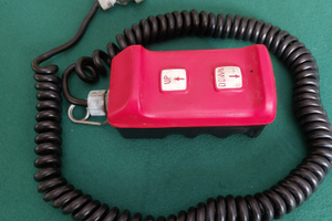 Telecomando per salpaancore