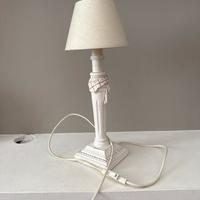 Lampada da comodino con paralume + lampadina