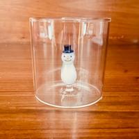 Bicchiere di Natale WD in vetro borosilicato