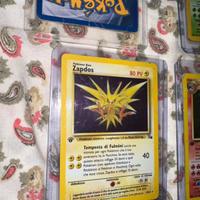 Zapdos prima edizione pokemon
