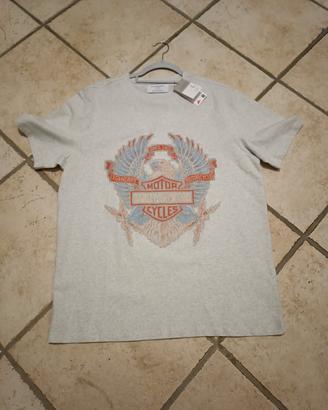 T-shirt stampa "Harley Davidson Eagle" - taglia L