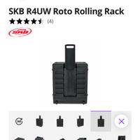 Trolley rack SKB R4UW Roto Rolling Rack per PC