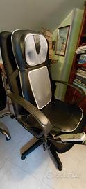 Poltrona con tappeto massaggiante shiatsu 