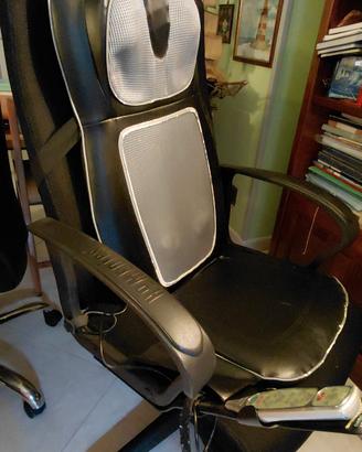Poltrona con tappeto massaggiante shiatsu 