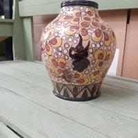 vaso in terracotta smaltato