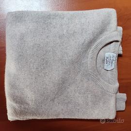 Maglione uomo  cachemire beige