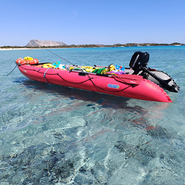 Gumotex canoa Ruby XL a motore