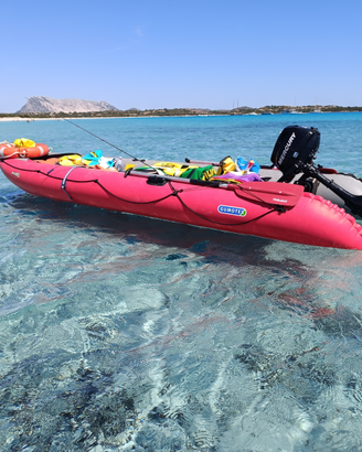 Gumotex canoa Ruby XL a motore