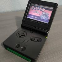 NINTENDO GAMEBOY ADVANCE SP BLACK POKEMON GBA