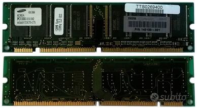 RAM SAMSUNG 128 MB, SDRAM, PC 133, 133 MHz,168 PIN