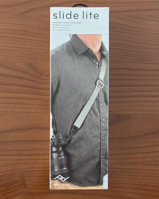 Tracolla fotocamera Peak Design Slide Lite (Ash)