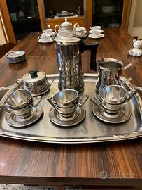 Servizio caffè in￼acciaio