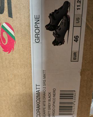 Sidi Drako 2 srs carbon MTB misura 46