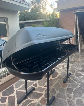 box tetto auto Fapa più barre corrimano 