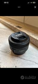 Canon EF 50mm f/1.8 STM | Con stacola originale