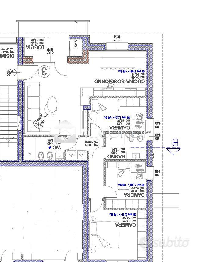 Apartment in Trevignano, Case Soligo - Vista 2