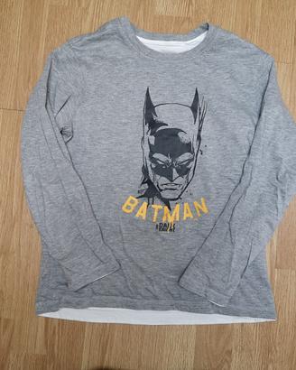Maglie taglia 10 anni batman hulk simpson e varie