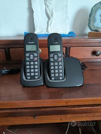 Coppia telefono fisso cordless Philips