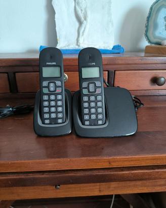 Coppia telefono fisso cordless Philips