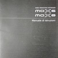 Manuale istruzioni italiano Tastiera Yamaha MOX6/8