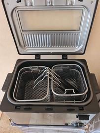  Friggitrice SilverCrest 3 Cestelli Acciaio Inox
 