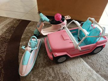 Mezzi di trasporto Barbie