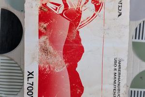 libretto uso e manutenzione Transalp 700