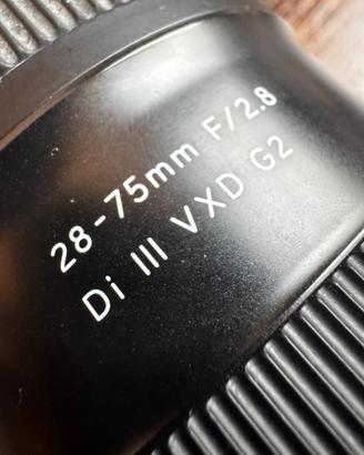 Obbiettivo Tamron 28-75 mm 2.8 Di III G2 - Sony E