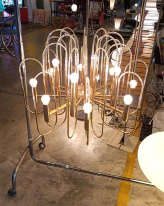 Lampadario vintage Sciolari Astrolab