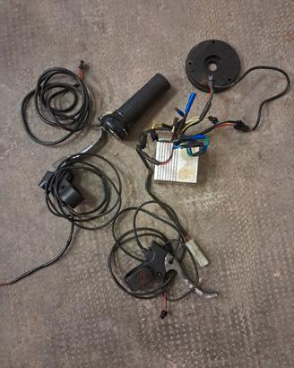 ruota bici elettrica piu kit completo 