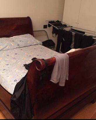 letto impero in radica