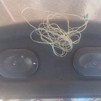 Pianale posteriore golf 5 con casse da 250watt