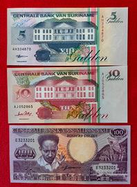 Banconote Suriname