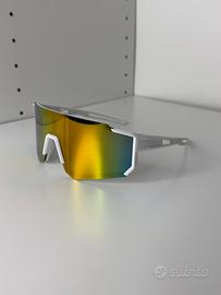 Occhiali Sportivi Lente Iridescente Specchiata