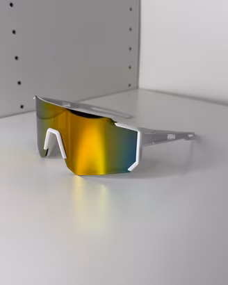 Occhiali Sportivi Lente Iridescente Specchiata