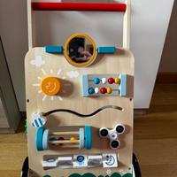 Carrellino primi passi  in legno