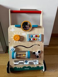 Carrellino primi passi  in legno