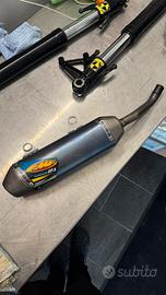 finale FMF powercore 2.1 titanio ktm sx