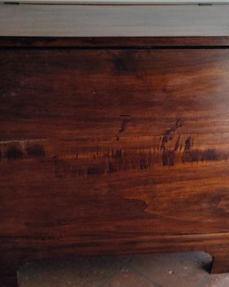 Cassapanca antica in legno