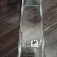 Vaso Portafiori in cristallo trasparente Silea