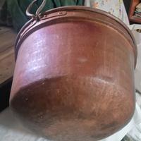 Pentolone, paiolo, caldaio in rame