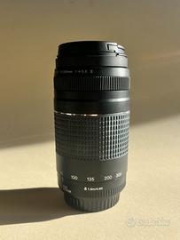 Canon EF 75-300mm f/4-5.6 III + scatola originale