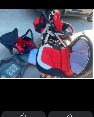 Passeggino trio cam