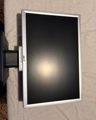 Monitor LCD Acer AL1916WAs 19" +cavo alimentazione