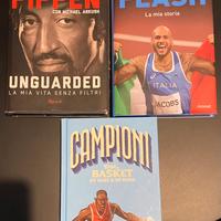 Libri Basket Pippen e Atletica Jacobs
