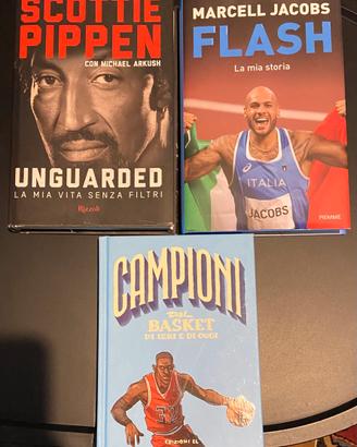 Libri Basket Pippen e Atletica Jacobs