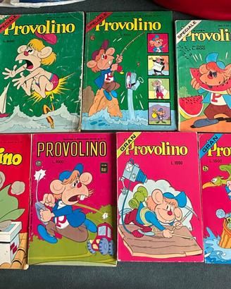Provolino n. 7 giornalini fumetti lotto Metro